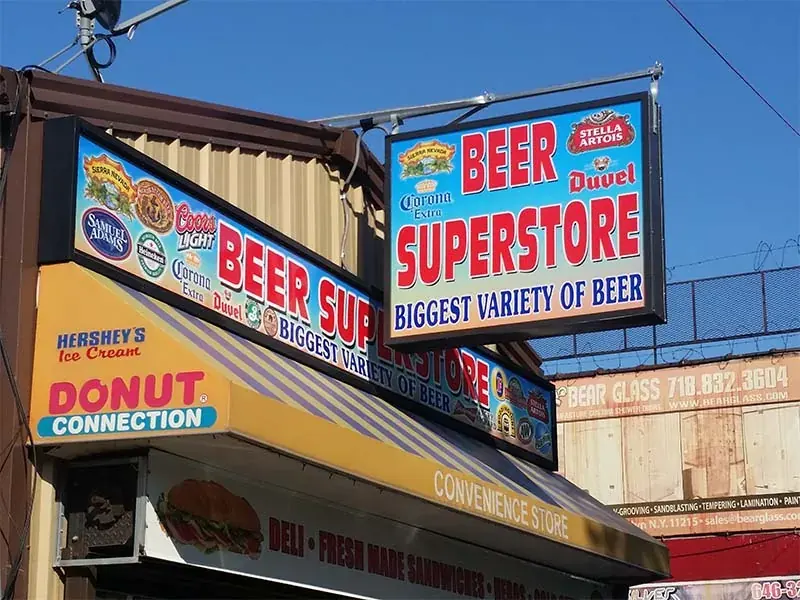 Convenience Store Sign Collegedale Tennessee