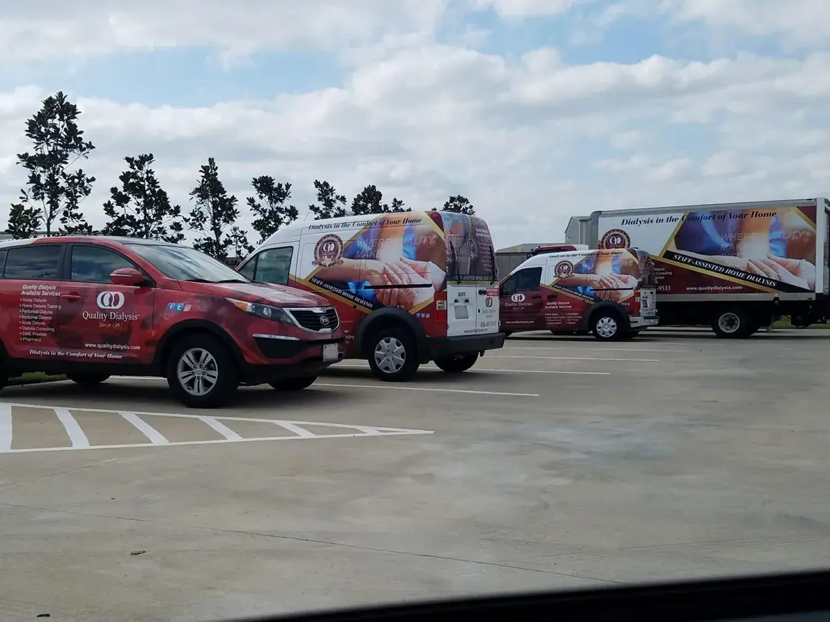 Fleet Wraps customer work by Tennessee Sign Company