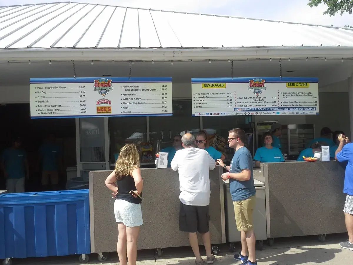 Menu Boards customer work by Tennessee Sign Company