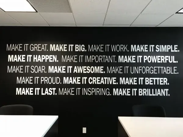 Wall Graphics customer work by Tennessee Sign Company